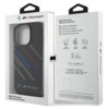 Telefoniümbris BMW Motosport IML Random Stripes BMHCP16X23HTRAK, Apple iPhone 16 Pro Max, must