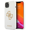 Telefoniümbris Guess GUHCP13SLS4GGWH 4G Logo, Apple iPhone 13 Mini, valge