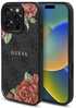 Telefoniümbris Guess GUHMP16LP4ROPEMCK 4G Flowers Print MagSafe, Apple iPhone 16 Pro, must