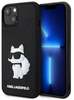 Telefoniümbris Karl Lagerfeld Rubber Choupette 3D KLHCP14M3DRKHNK, Apple iPhone 14 Plus, must