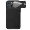Nillkin CamShield Leather S ümbris, Apple iPhone 14 Pro Max, must