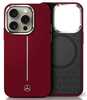 Silikoonümbris Mercedes MEHMP16X23SUMSR, Apple iPhone 16 Pro Max, punane Stripe MagSafe