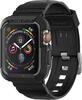 Kaitseümbris rihmaga Spigen Rugged Armor Pro, Apple Watch 4/5/6/7/8/SE, 44/45mm, must
