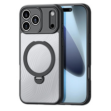 Dux Ducis Aimo Mag ümbris magnetrõnga ja jalaga, Apple iPhone 17 Pro, must