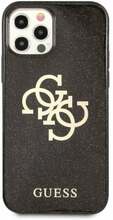 Telefoniümbris Guess GUHCP12LPCUGL4GBK 4G Big Logo Glitter, Apple iPhone 12 Pro Max, must