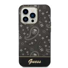 Telefoniümbris Guess GUHCP14LHGBNHK, Apple iPhone 14 Pro 6,1, must HC Electro Cam Paisley