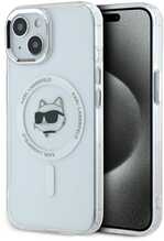 Telefoniümbris Karl Lagerfeld IML Choupette Head, Apple iPhone 15, läbipaistev