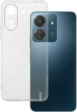 Ultra Clear 1mm telefoniümbris TOPT, Xiaomi Redmi 13C, läbipaistev