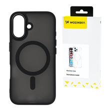 Wozinsky Fashion MagSafe ümbris, Samsung Galaxy S25, must
