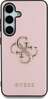 Telefoniümbris Guess Grained Big 4G Logo, Samsung Galaxy S25 Ultra, roosa