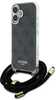 Telefoniümbris Guess GUHCP16SHC4SEK Crossbody Cord 4G Print, Apple iPhone 16 6.1, must