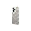 Telefoniümbris Karl Lagerfeld Liquid Glitter Monogram KLHCP14XLMNMS, Apple iPhone 14 Pro Max, hõbe