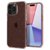 Telefoniümbris Spigen Liquid Crystal Glitter, Apple iPhone 15 Pro Max, rose quartz/transparent