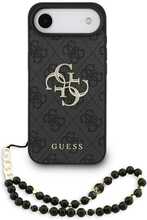 Telefoniümbris Guess 4G Strap Classic Logo, Apple iPhone Air, must