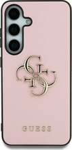 Telefoniümbris Guess Grained Big 4G Logo, Samsung Galaxy S25 Ultra, roosa