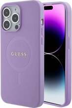Telefoniümbris Guess GUHMP15XPSAHMCU Saffiano MagSafe, Apple iPhone 15 Pro Max, lilla