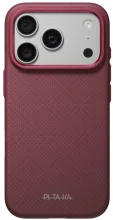 PITAKA Summa Case MagSafe, Apple iPhone 18 Pro/17 Pro, bordo