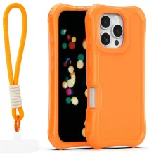 TFO Safepop ümbris rihmaga, iPhone 16 Pro, oranž