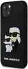 Telefoniümbris 3D Rubber Karl and Choupette, Apple iPhone 13, must