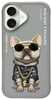 Telefoniümbris Nimmy Glasses Cool Dog, Apple iPhone 16, hall