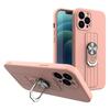Ring Case silikoonümbris sõrmehoidja ja alusega, Xiaomi Redmi Note 11 Pro, roosa