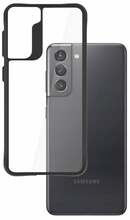 Telefoniümbris 3MK Satin Armor Case+, Samsung Galaxy S21 5G, läbipaistev/must