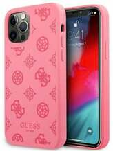 Telefoniümbris Guess GUHCP12LLSPEFU Peony Collection, Apple iPhone 12 Pro Max, fuksia/fuksia