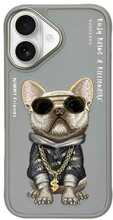 Telefoniümbris Nimmy Glasses Cool Dog, Apple iPhone 16, hall