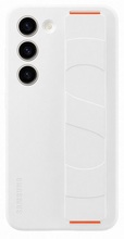Telefoniümbris Samsung Silicone Grip Cover EF-GS911TWEGWW, Samsung Galaxy S23, valge