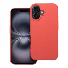 Silikoonümbris OEM, Apple iPhone 16, virsikuroosa