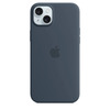Telefoniümbris Apple Original iPhone 15 Plus Silicone Case MXQT3ZM/A, Storm Blue