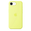 Telefoniümbris Apple Silicone Case, iPhone 16e, neon yellow