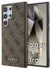Telefoniümbris Guess GUHCS24LG4GFBR 4G Metal Gold Logo, Samsung Galaxy S24 Ultra, pruun
