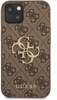 Telefoniümbris Guess PU 4G Metal Logo GUHCP13M4GMGBR, Apple iPhone 13, pruun
