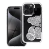 OEM TEDDY BEAR ümbris, Apple iPhone 16, hõbe