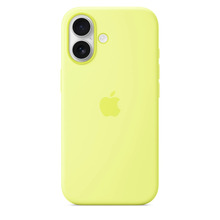 Telefoniümbris Apple Silicone Case with MagSafe, iPhone 17, neon yellow