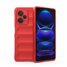 Magic Shield kaitseümbris, Hurtel, Xiaomi Redmi Note 12 Pro+, painduv tugevdatud, punane