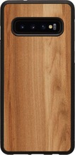 Telefoniümbris Man&Wood, Samsung Galaxy S10, cappuccino/must