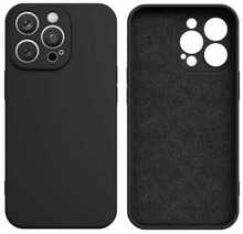 Silikoonümbris Hurtel, Samsung Galaxy A34 5G, must