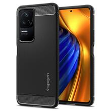 Telefoniümbris Spigen Rugged Armor, Xiaomi POCO F4/Redmi K40S, matt must