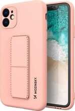 Telefoniümbris Wozinsky Kickstand, Samsung Galaxy A22 4G, roosa
