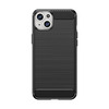 Hurtel Carbon Case ümbris, Apple iPhone 15 Plus, must
