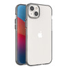 Spring Case ümbris, Apple iPhone 14 Plus, silikoon, must raam