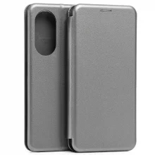 Beline Magnetic Book Case, Oppo A98, steel grey