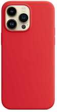 Telefoniümbris Mag Silicone Case, Apple iPhone 14 Pro Max, punane