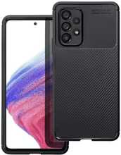 OEM Carbon Premium ümbris, Samsung Galaxy A14 5G / A14 4G, must