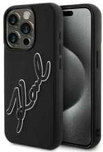Telefoniümbris Karl Lagerfeld KLHCP15X3DRKSDLK, Apple iPhone 15 Pro Max, must