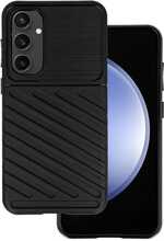 Telefoniümbris Thunder TPU, Samsung Galaxy S23 FE, must, TOPT