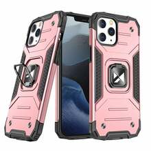 Telefoniümbris Wozinsky Ring Armor Case, Apple iPhone 13, roosakuldne