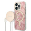 Telefoniümbris ja laadija Guess GUBPP14LHJEACSP, Apple iPhone 14 Pro 6,1, roosa